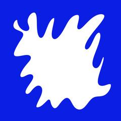 Schematic Hollow Frame Background