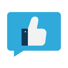 thumb up icon comment