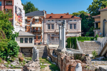 Plovdiv Bulgaria - obrazy, fototapety, plakaty