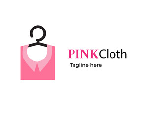 simple fashion cloth logo design template symbol vector