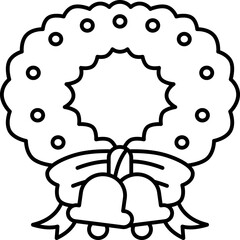 wreath  icon