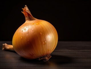 Onion Studio Shot Isolated on Clear Background, Food Photography, Generative AI