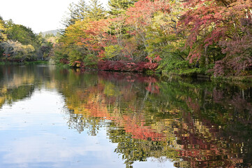 Going around the Shiga Kusatsu route in early autumn