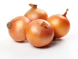 Onion Studio Shot Isolated on Clear Background, Food Photography, Generative AI