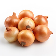 Onion Studio Shot Isolated on Clear Background, Food Photography, Generative AI