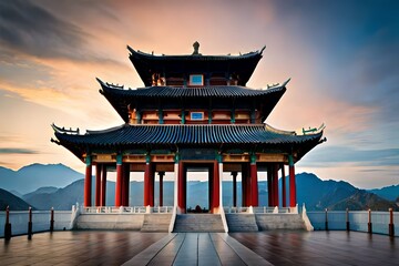The Ming Palace, a magnificent building