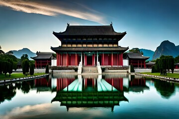The Ming Palace, a magnificent building