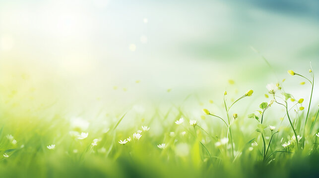 image of natural abstract background closeup spring bokeh background