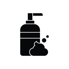 Shave foam icon design. isolated on white background. vector illustration