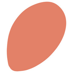Abstract Shape Geometric Orange Pink Peach