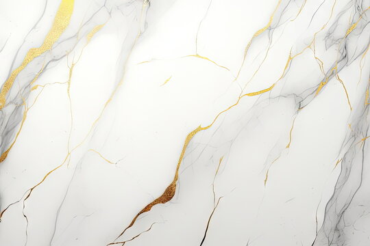 white marble gradient background with golden lines