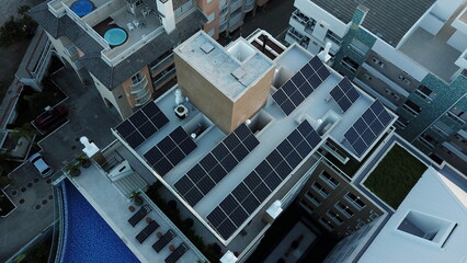 Painel Solar Energia Fotovoltaica - obrazy, fototapety, plakaty