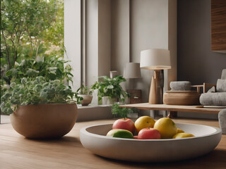 Wellness at home - food - generated by ai