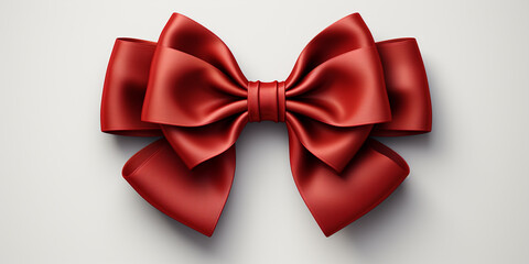 Ribbon isolated on white 3d Rendering