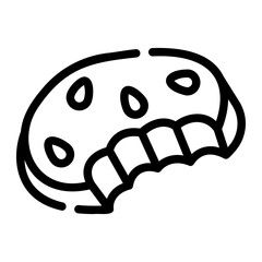 cookies Line Icon