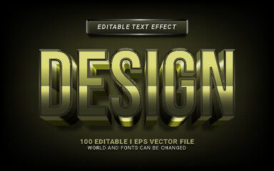 design text effect