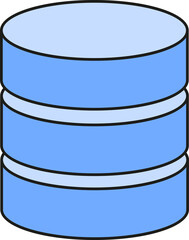 Database Icon Illustration
