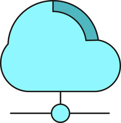 Cloud Computing Icon
