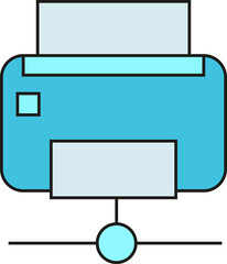 Printer Icon Illustration
