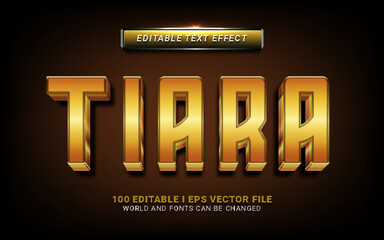 tiara text effect