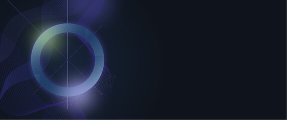 abstract futuristic big data hi tech vector illustration with glow and neon effect, futuristic sci fi vector illustration with copy space