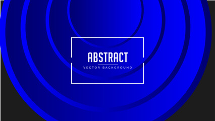 Modern Dark Blue futuristic geometric background. Futuristic hi-technology concept. Horizontal banner template. Suit for cover, banner, brochure, corporate, poster, presentation, website