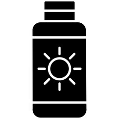 sunscreen vector icon for download.svg