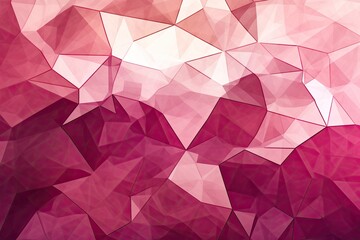 Bordeaux Color Mosaic: Vintage Abstract Illustration with Striking Mosaic Structure, generative AI