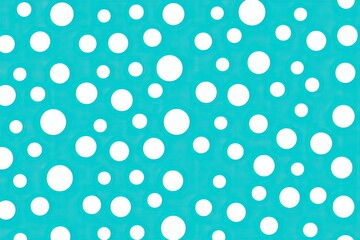 Color Turqueza: Seamless Modern Dotted Background � Vibrant Turquoise Design for Web and Graphic Projects, generative AI