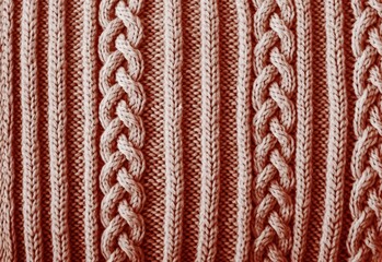 Knitted sweater texture, background with copy space.