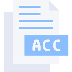 Acc vector line icon .svg