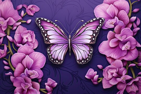 Butterfly Purple Images – Browse 177,624 Stock Photos, Vectors