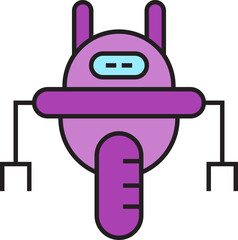 Smart Robot Icon
