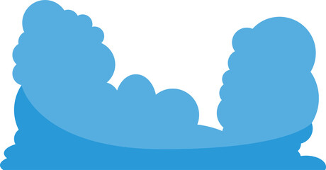 Blue Cloud Icon
