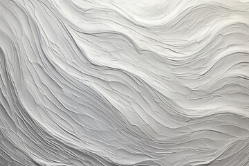 Silver Color Wavy Pattern Fragment: Artwork on Paper with Captivating Silver Tones, generative AI