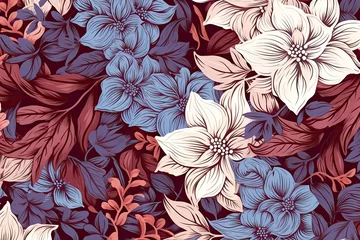 Wandaufkleber True Winter Color Palette: Fashion Simple Decorative Pattern for Stunning Style, generative AI © Michael