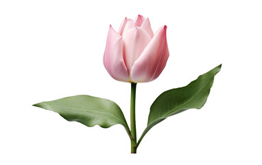 Transparent Rosa Tulip Image on White or PNG Transparent Background.