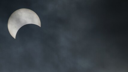 Obraz na płótnie Canvas Partial Solar Eclipse