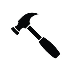 hammer icon vector design template simple and clean