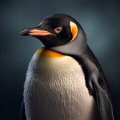 Penguin Realistic Style