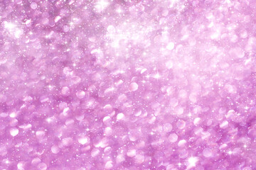 Christmas bokeh effect. Abstract texture of silvery color.	