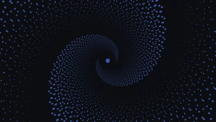 Rollo Abstract spiral simple mandala background. This minimalist spiral background can be used as a banner or website background. This dark blue color spinning flower is perfect for festival content create. © Md
