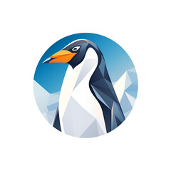 Penguin Vector Style Illustration White Background Cartoon Style Cute Penguin Baby Penguin