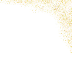 Gold Glitter Border frame 