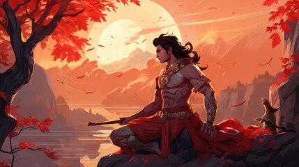 Ram Navami day 17 April Generative AI