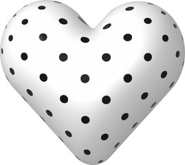 Heart illustration. Hand drawn picture