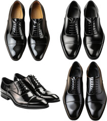 very beautiful black Italian costume shoes