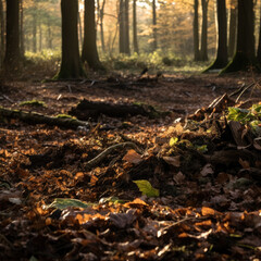 autumn in the forest