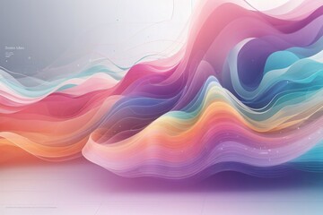 Abstract Minimal COlored waves background