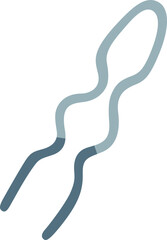 Hair clip icon illustration